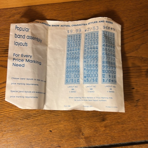 Garvey Supreme Price Marker NWT - Picture 6 of 7